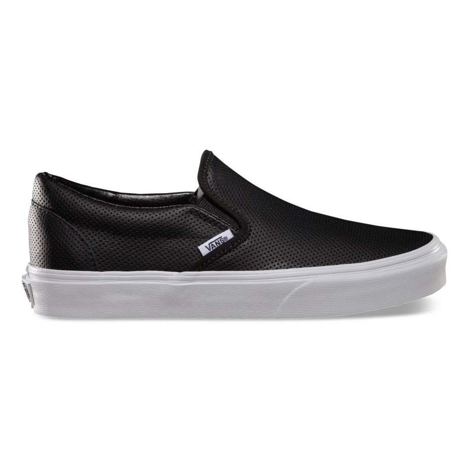Vans Perf δερμάτινο Slip-on μαύρο