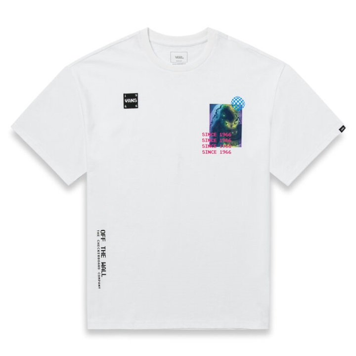 Vans Photoprint T-shirt λευκό