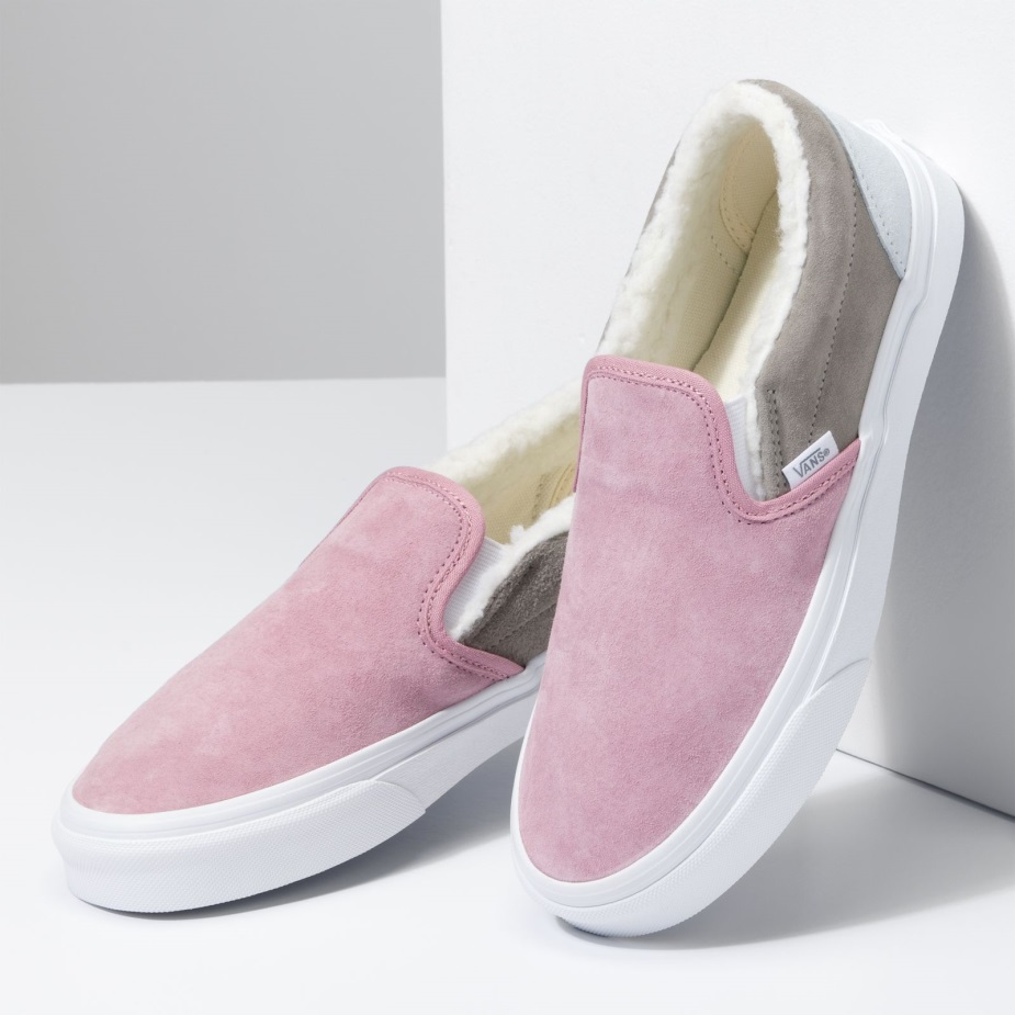 Vans Pig Suede Sherpa Classic Slip-on πολύχρωμο