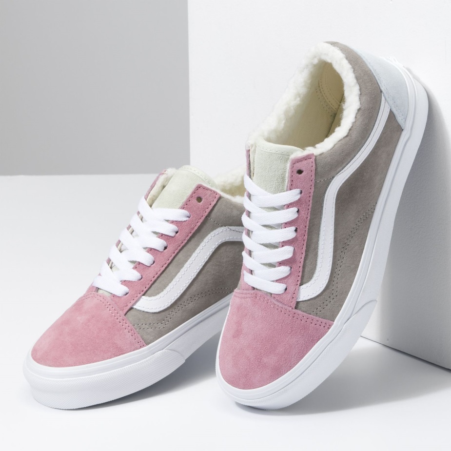 Vans Pig Suede Sherpa Old Skool Multi Color