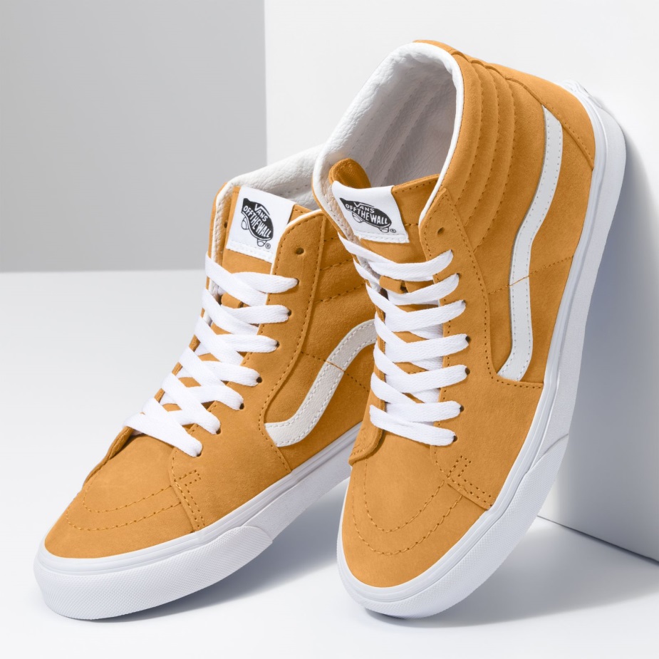 Vans Pig Suede Sk8-hi χρυσοκίτρινο