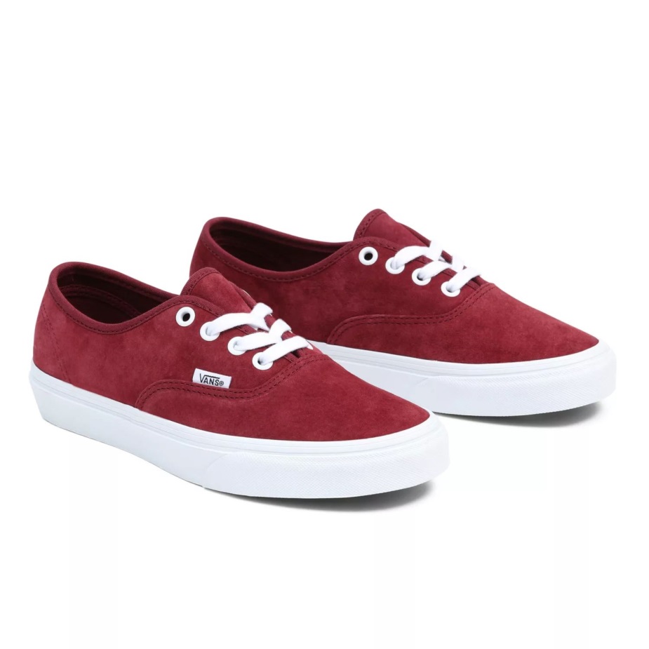 Vans Pig Suede αυθεντικά παπούτσια κόκκινο