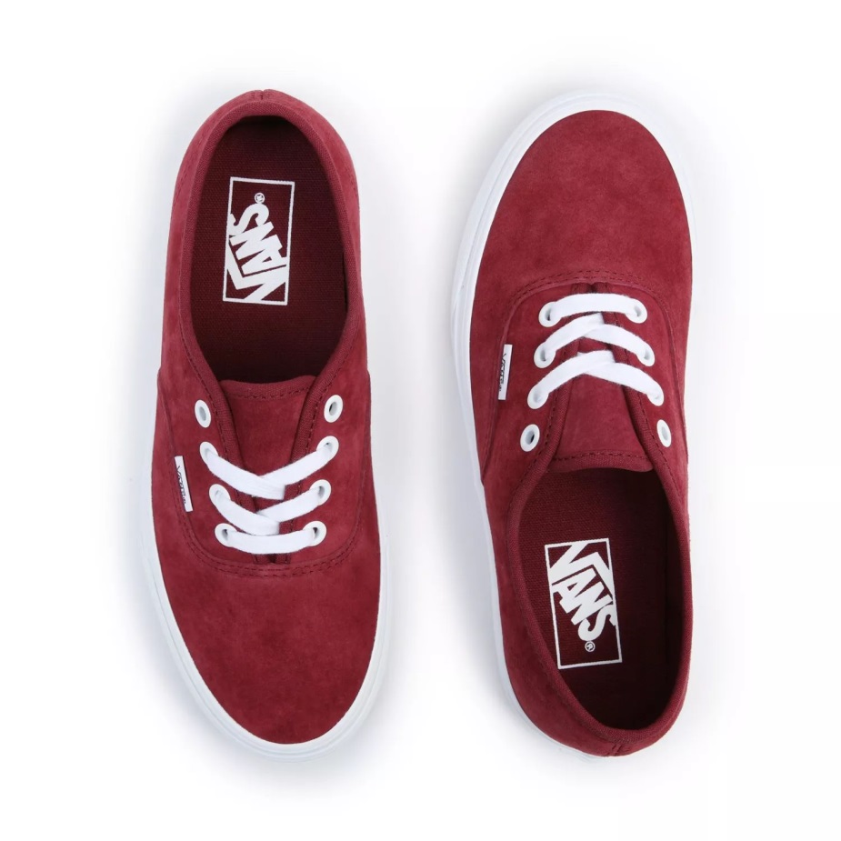 Vans Pig Suede αυθεντικά παπούτσια κόκκινο