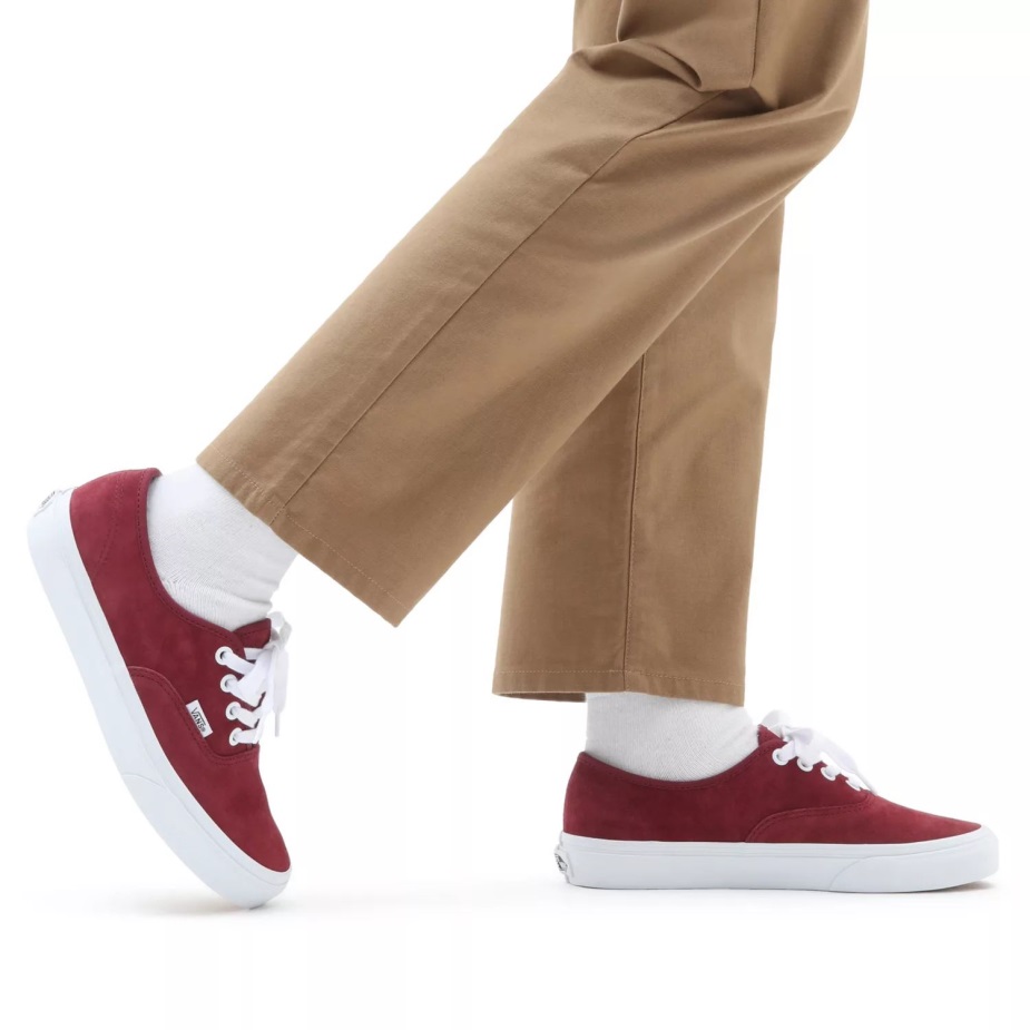 Vans Pig Suede αυθεντικά παπούτσια κόκκινο