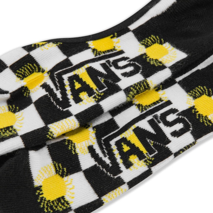 Vans Portal Floral Canoodle κάλτσες μαύρες