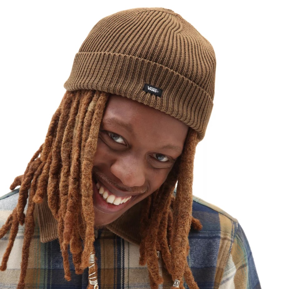 Vans Post ρηχά Cuff Beanie καφέ