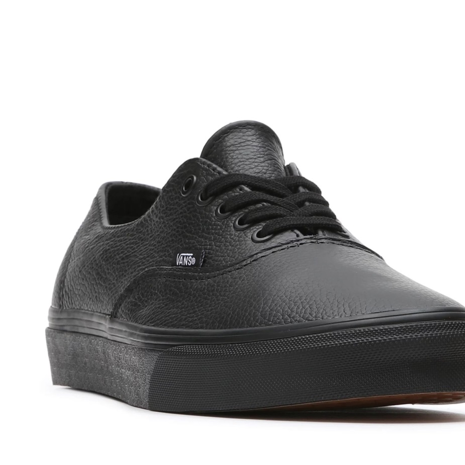 Vans Premium δερμάτινα αυθεντικά παπούτσια Decon μαύρα