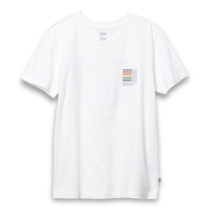 Vans Pride 22 Crew T-shirt λευκό