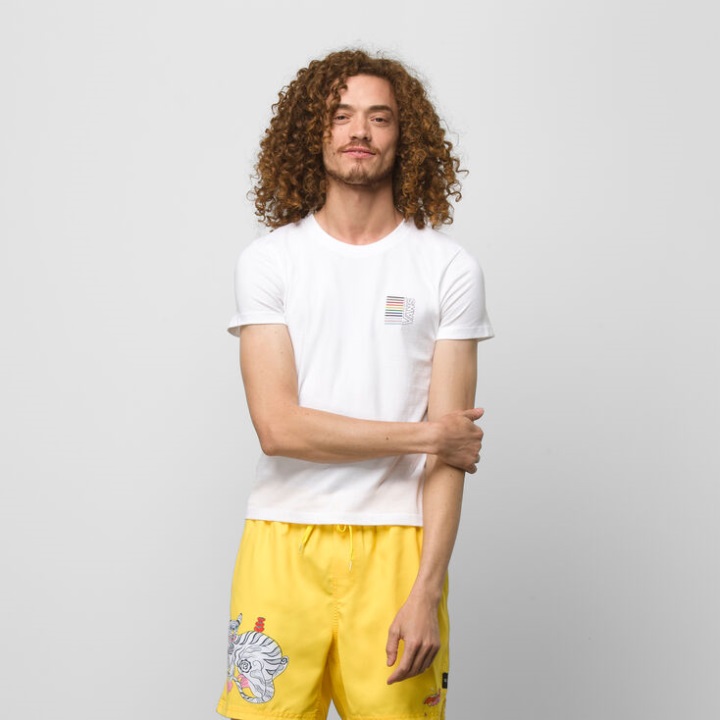 Vans Pride 22 Crew T-shirt λευκό