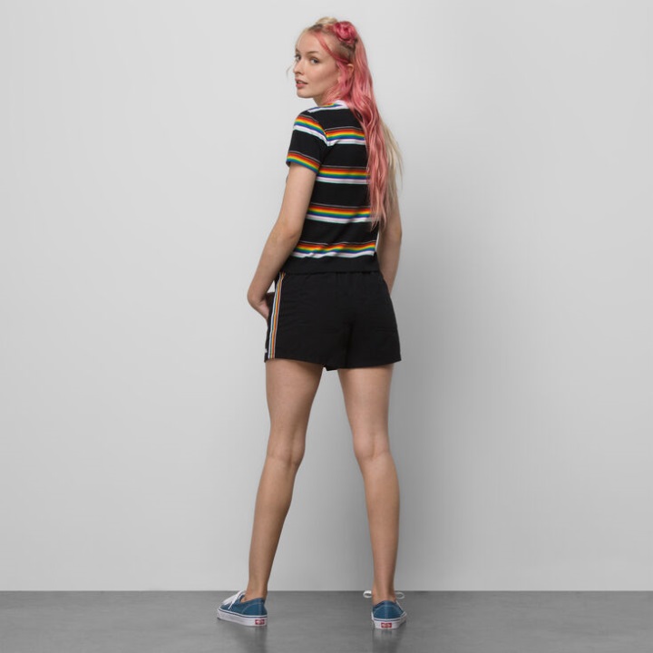 Vans Pride 22 υφαντό κοντό (sara Lorusso) μαύρο