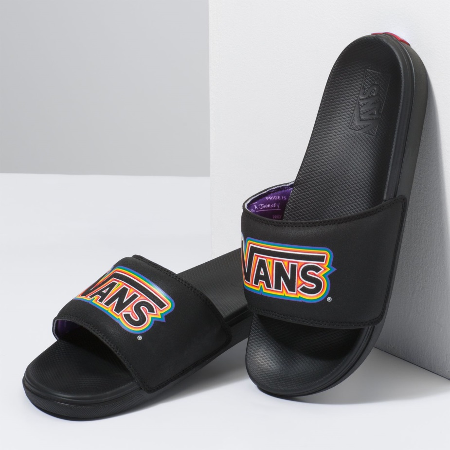 Vans Pride La Costa Slide-on μαύρο-μαύρο