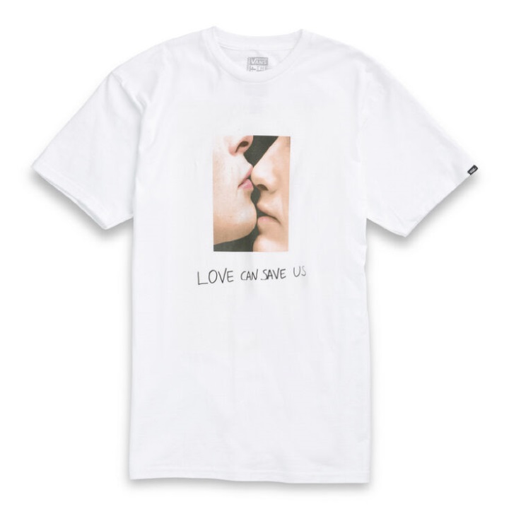 Vans Pride Otw Gallery T-shirt λευκό