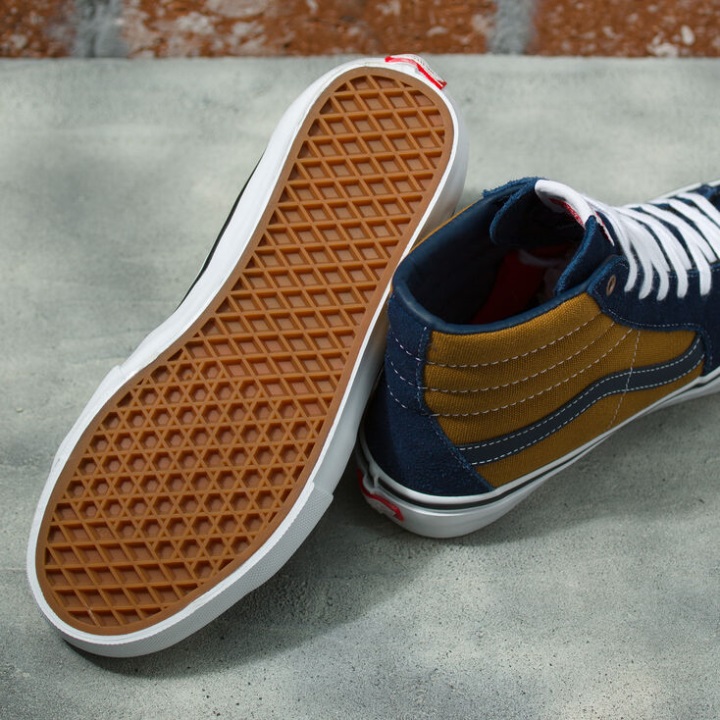 Vans Reynolds Skate Sk8-hi Navy-καφέ
