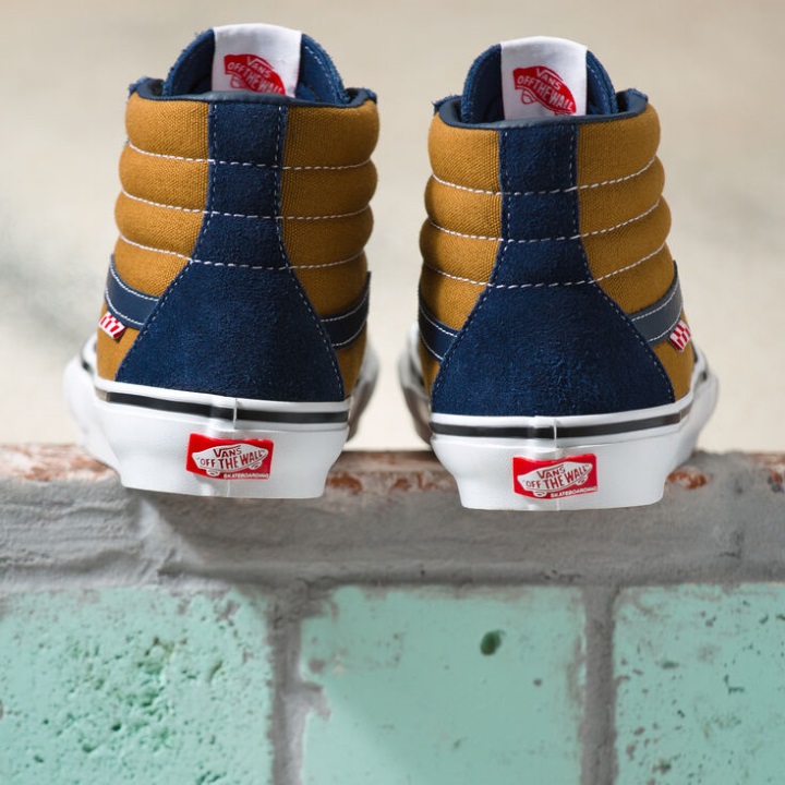 Vans Reynolds Skate Sk8-hi Navy-καφέ