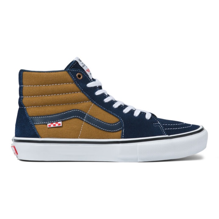 Vans Reynolds Skate Sk8-hi Navy-καφέ
