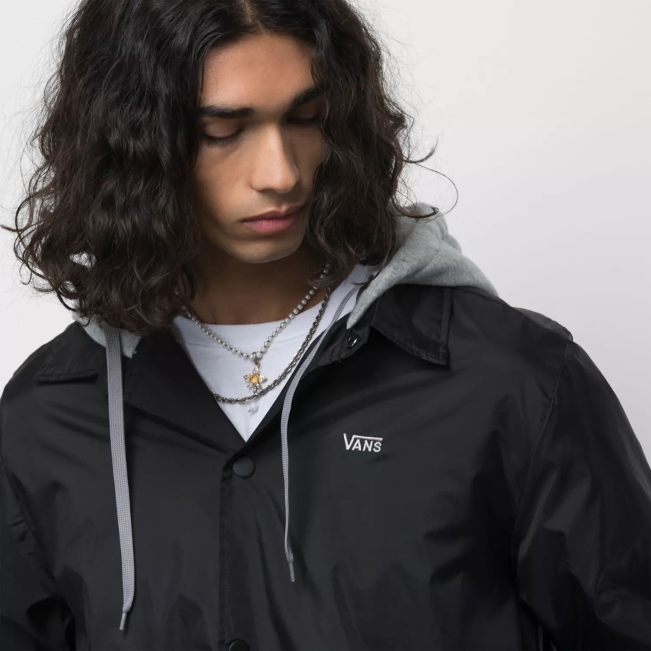 Vans Riley τζάκετ μαύρο ανδρικό