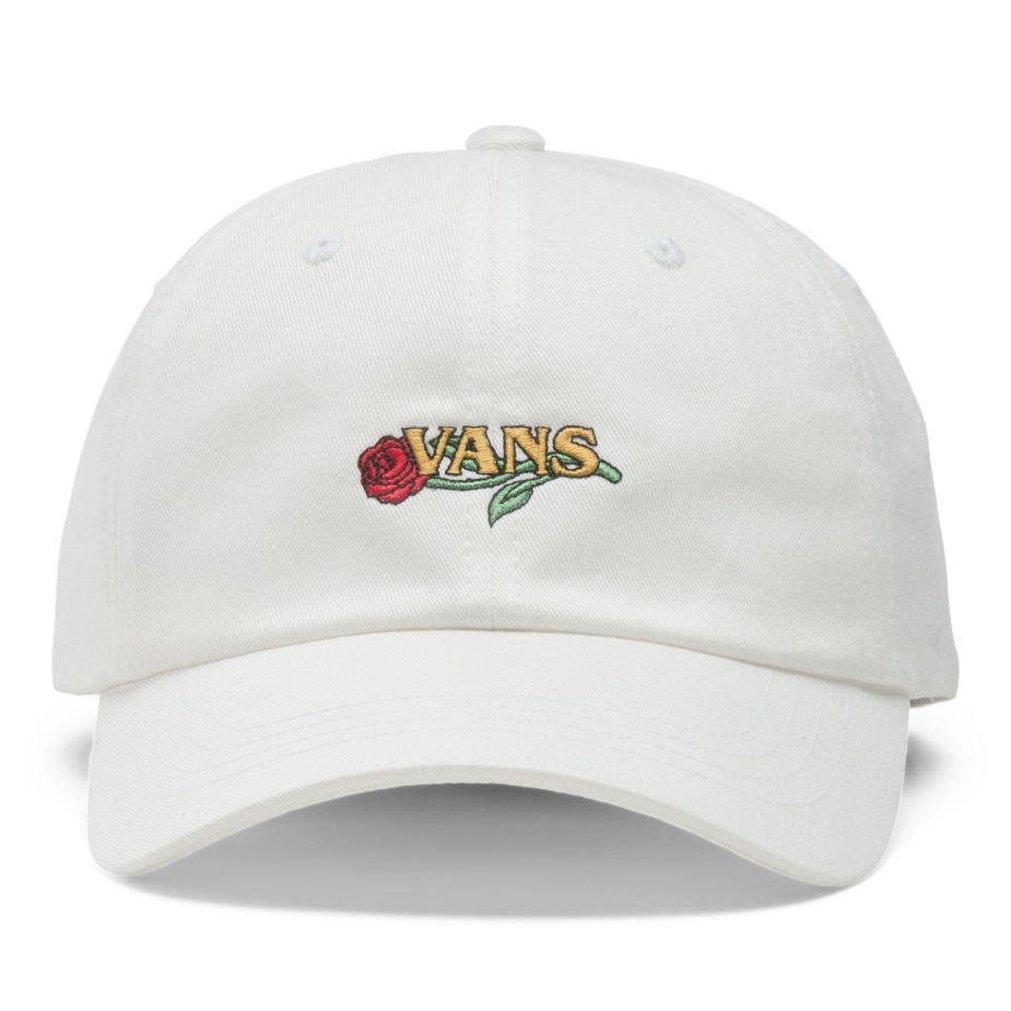Vans Rios κυρτό χαρτονόμισμα τζόκεϊ καπέλο λευκό