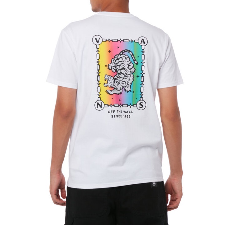 Vans Roar χρώμα μπλουζάκι λευκό