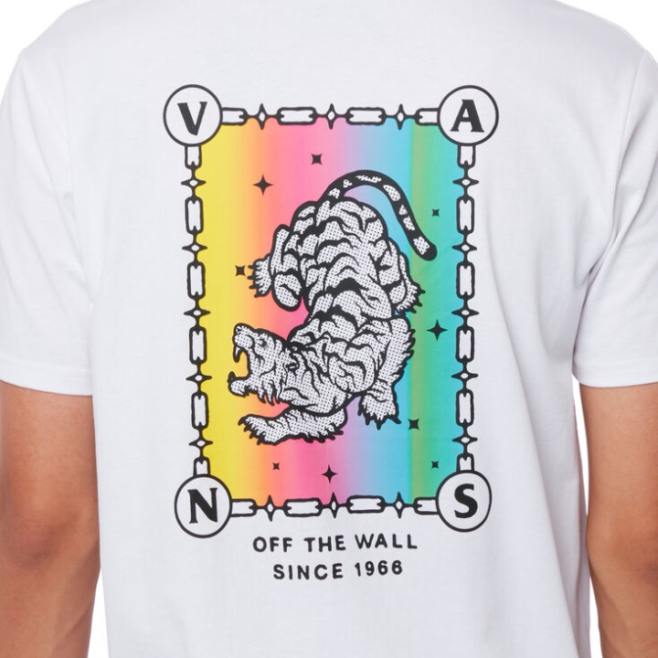 Vans Roar χρώμα μπλουζάκι λευκό