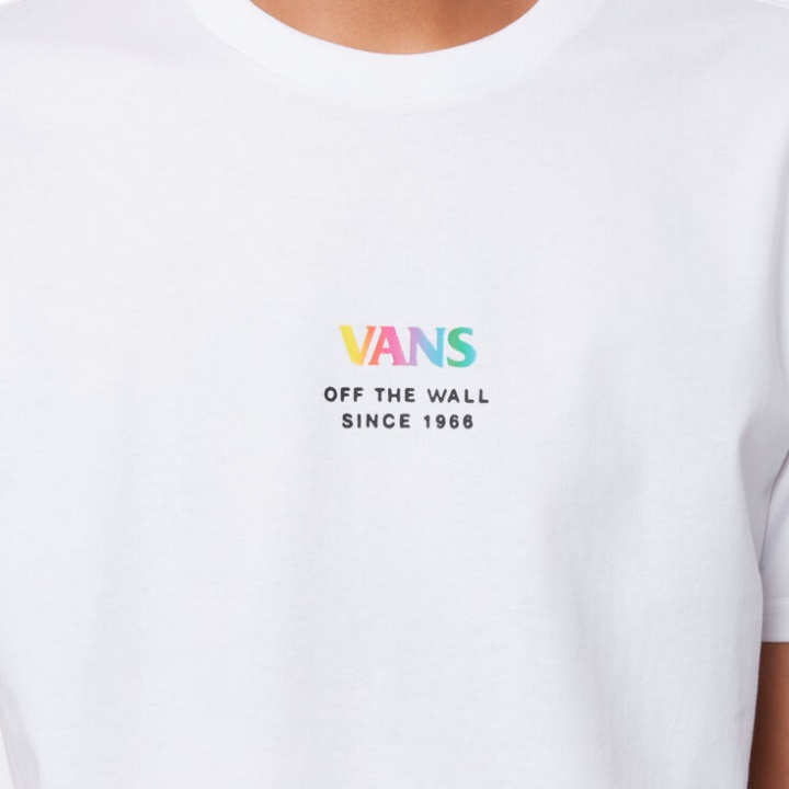 Vans Roar χρώμα μπλουζάκι λευκό