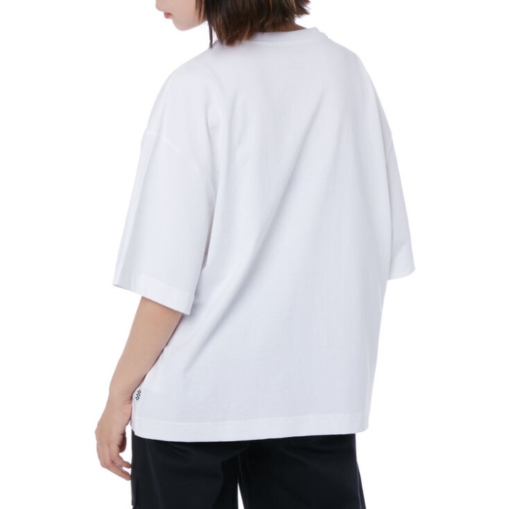 Vans Rose Bandana τσέπη κοντό πουκάμισο λευκό