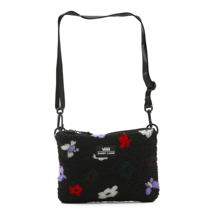 Vans Sandy Liang Sherpa Cross Body μαύρο