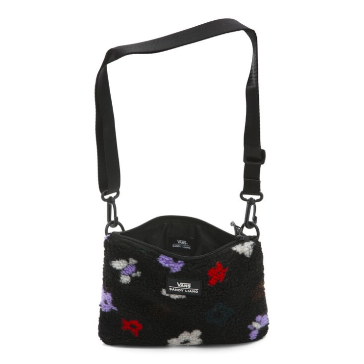 Vans Sandy Liang Sherpa Cross Body μαύρο