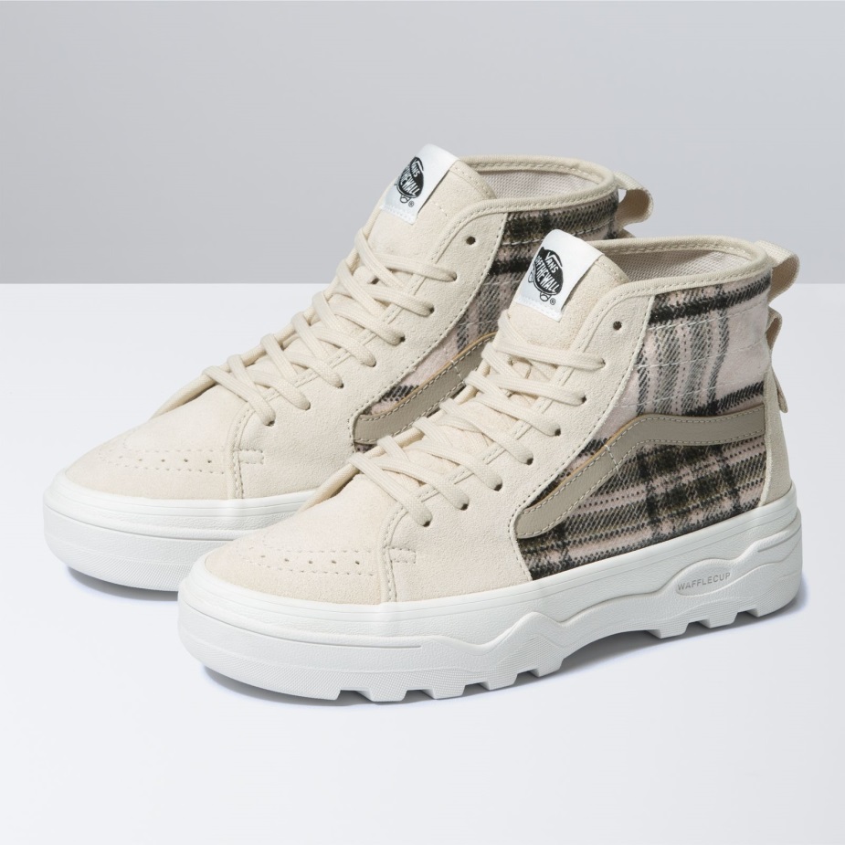 Vans Sentry Sk8-hi Wc καρό τρυγόνι