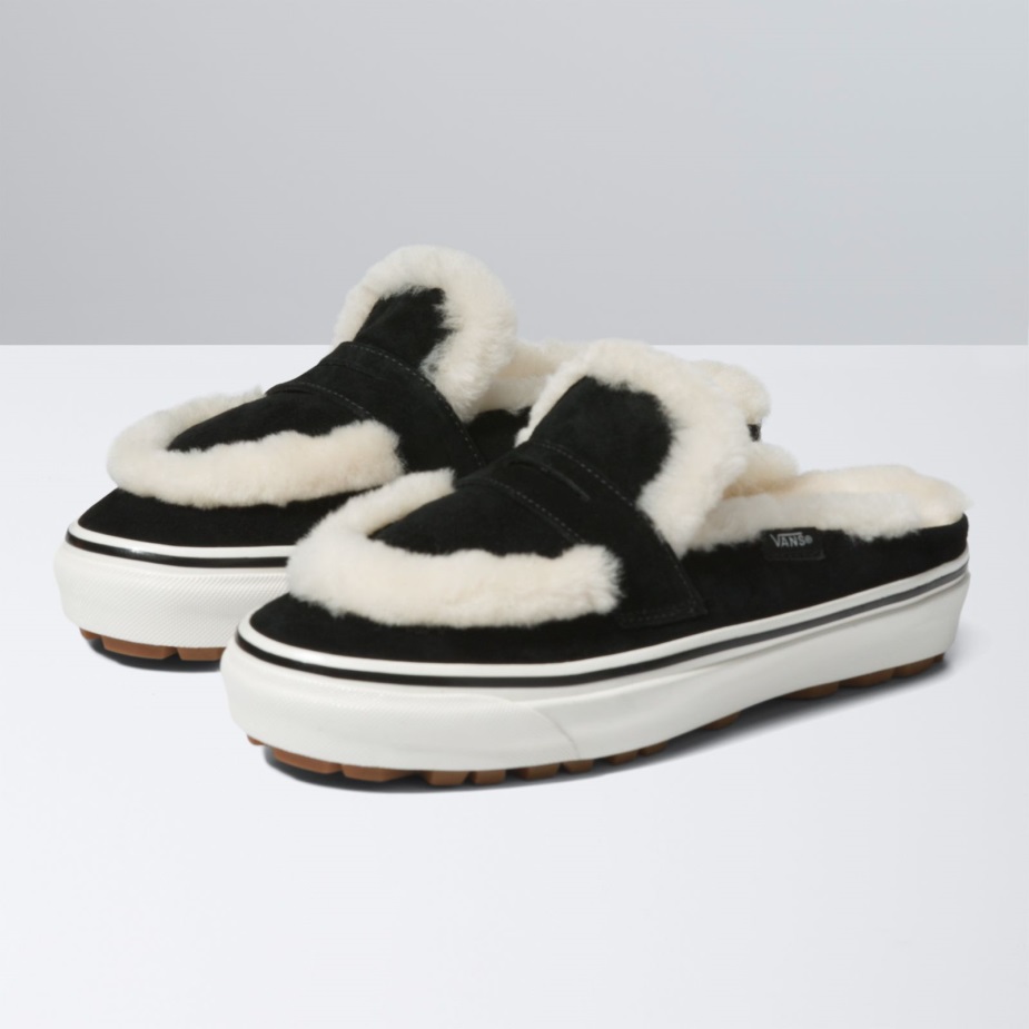 Vans Shearling Style 53 Cozy Mule Dx Black-natural