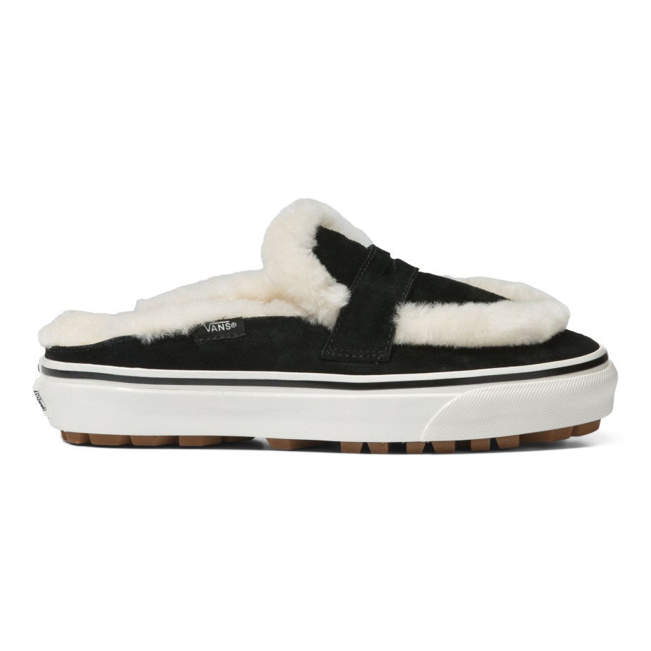 Vans Shearling Style 53 Cozy Mule Dx Black-natural