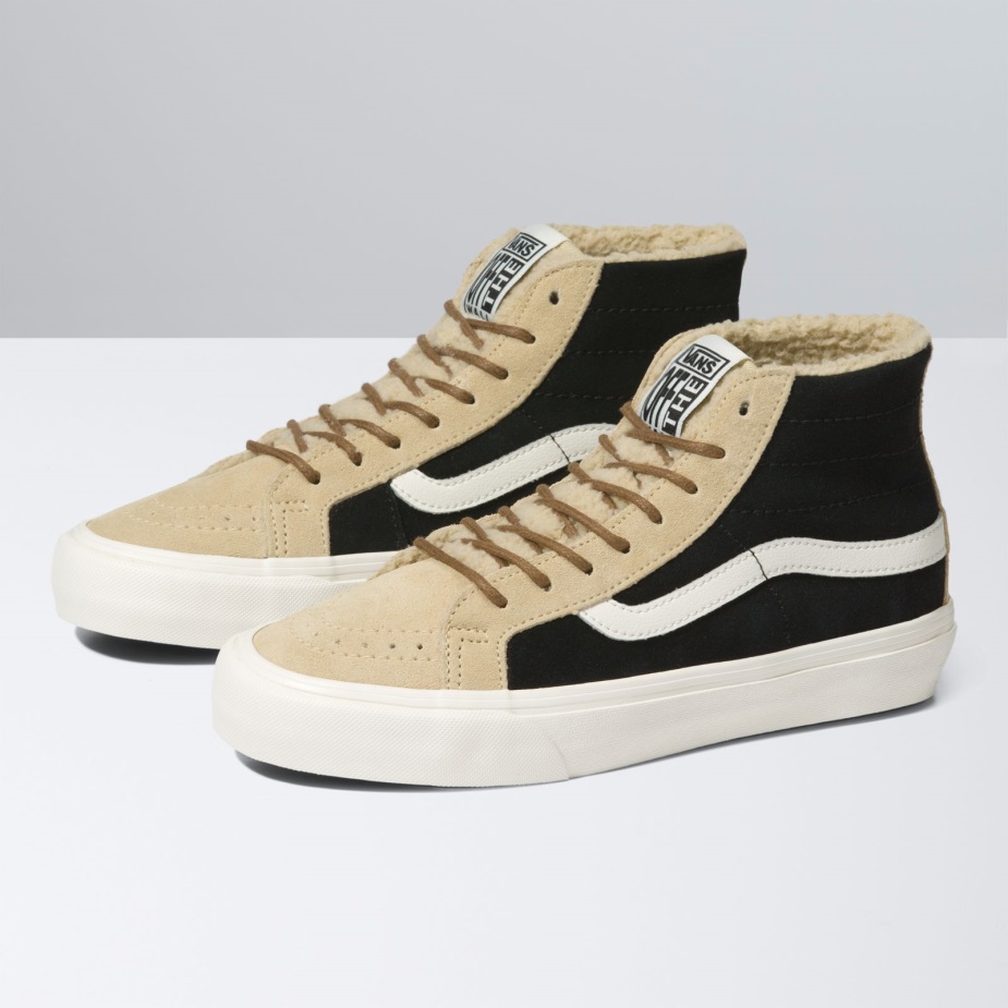 Vans Sherpa Sk8-hi 38 Decon Vr3 Sf Black-khaki