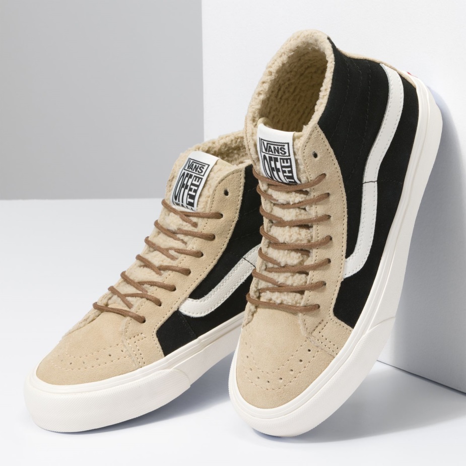 Vans Sherpa Sk8-hi 38 Decon Vr3 Sf Black-khaki