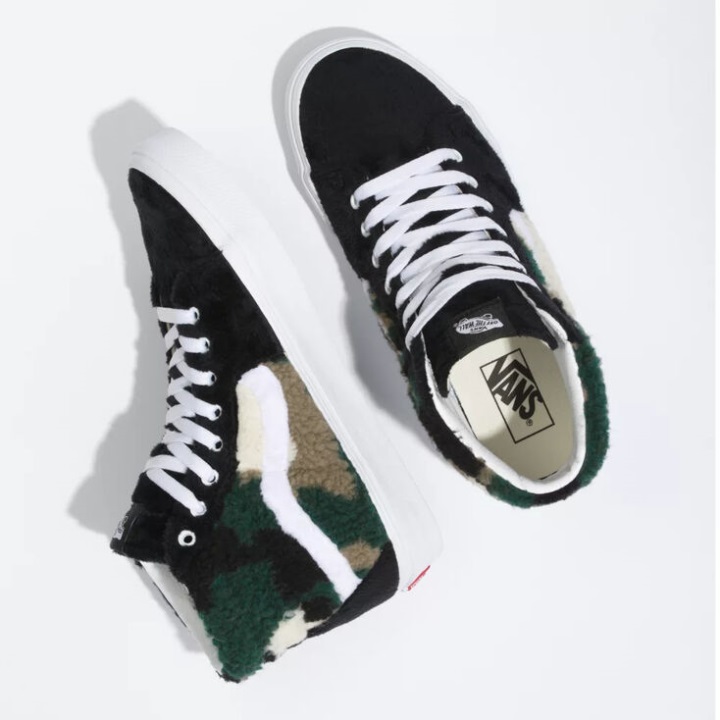 Vans Sherpa Sk8-hi Camo-black