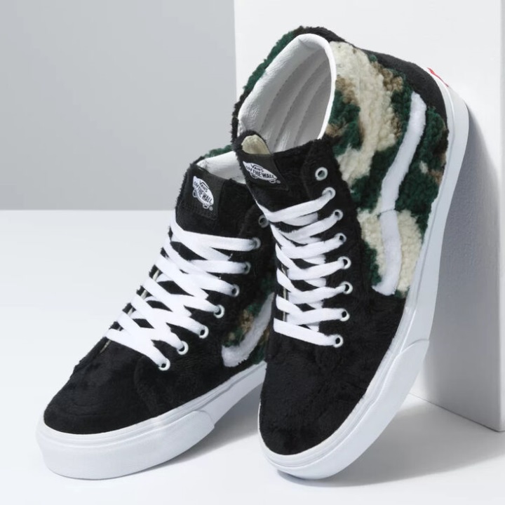 Vans Sherpa Sk8-hi Camo-black
