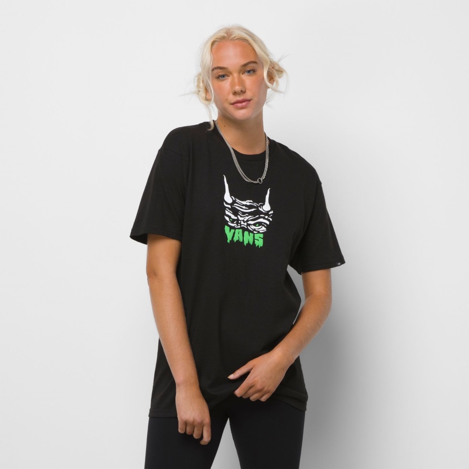 Vans Silent Curse T-shirt μαύρο