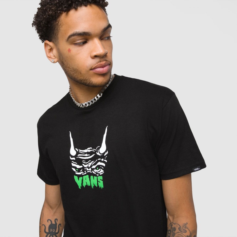 Vans Silent Curse T-shirt μαύρο