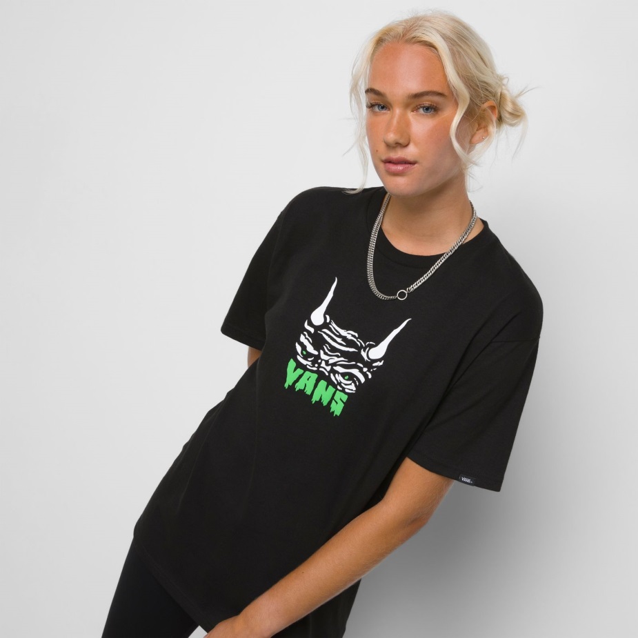 Vans Silent Curse T-shirt μαύρο