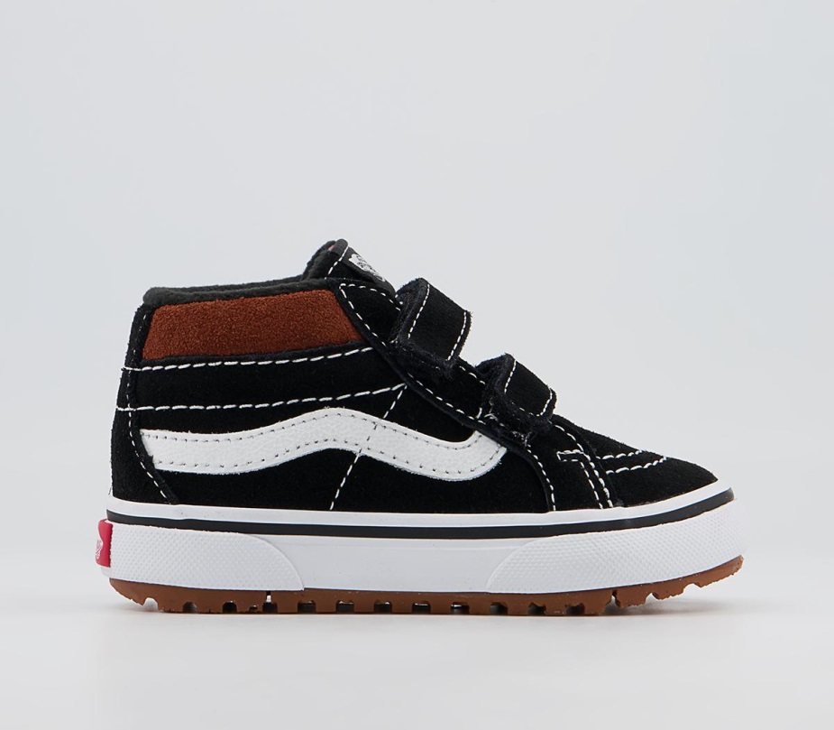 Vans Sk8 Hi Reissue Mte Trainers Toddler Black Shell χελώνας