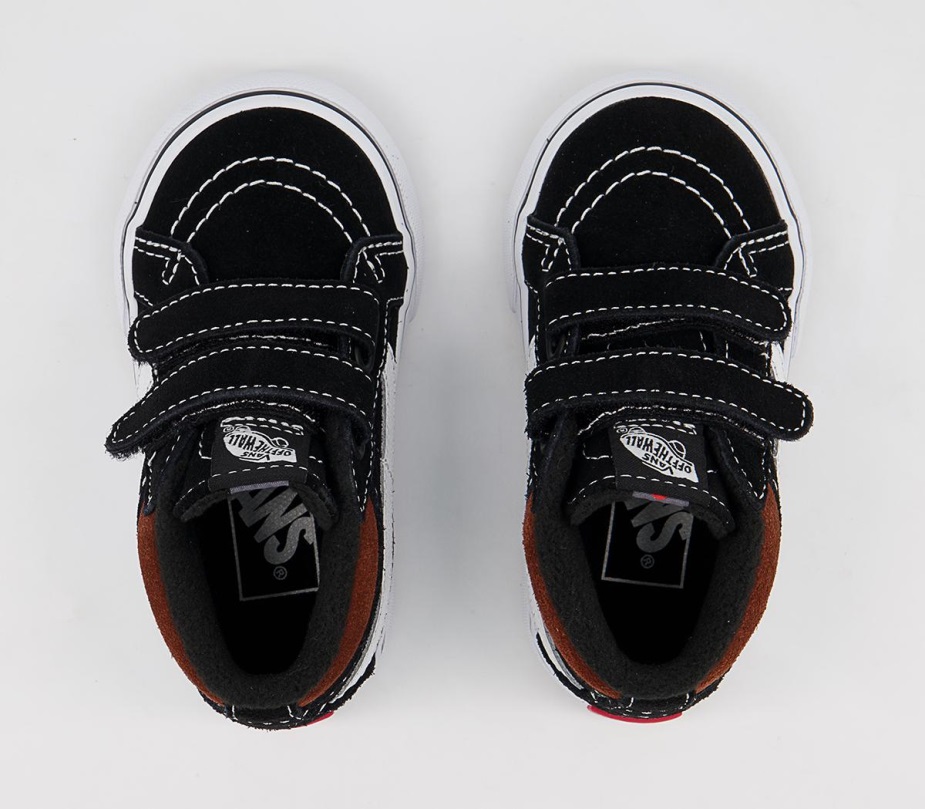 Vans Sk8 Hi Reissue Mte Trainers Toddler Black Shell χελώνας