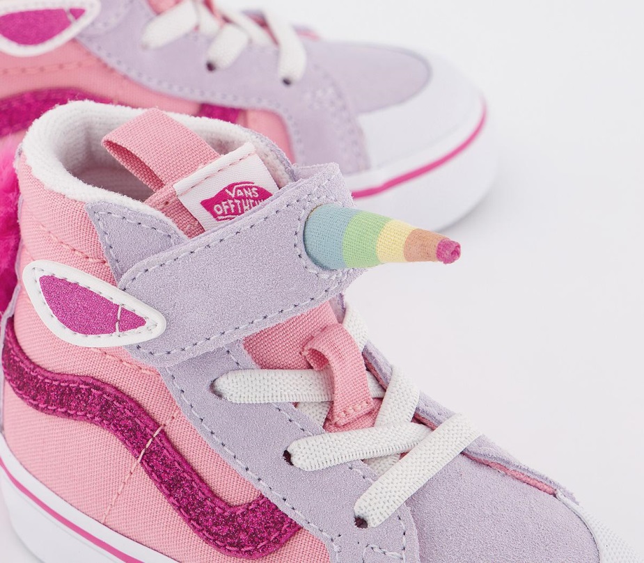 Vans Sk8 Hi Reissue Trainers Pink-blue Unicorn