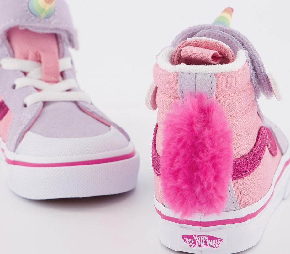 Vans Sk8 Hi Reissue Trainers Pink-blue Unicorn