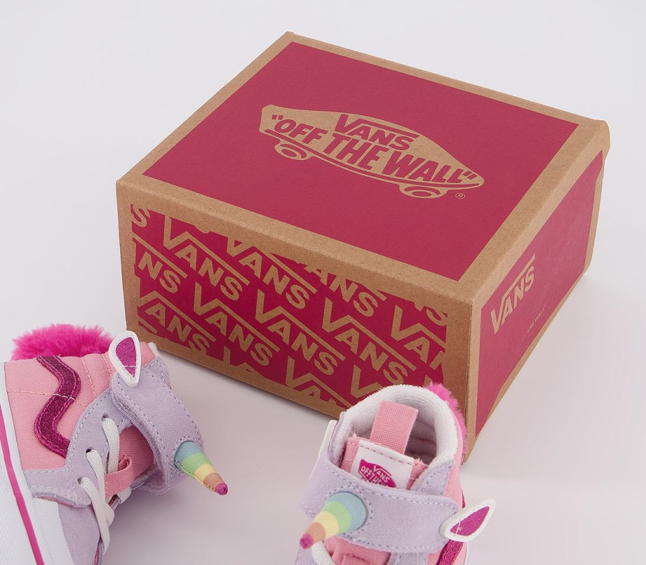 Vans Sk8 Hi Reissue Trainers Pink-blue Unicorn