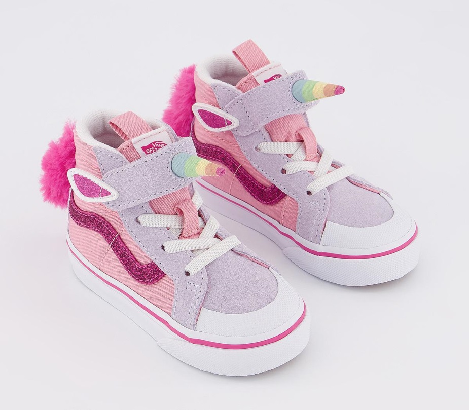 Vans Sk8 Hi Reissue Trainers Pink-blue Unicorn