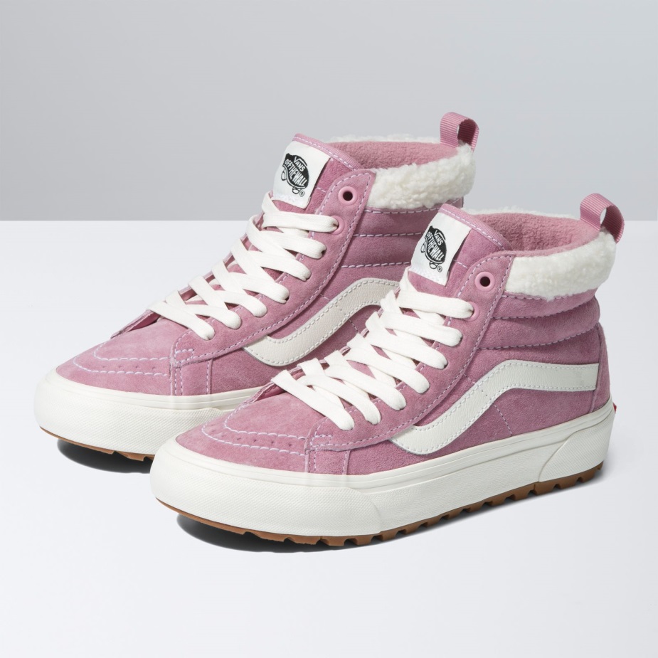 Vans Sk8-hi Mte-1 σουέντ-σέρπα λιλά
