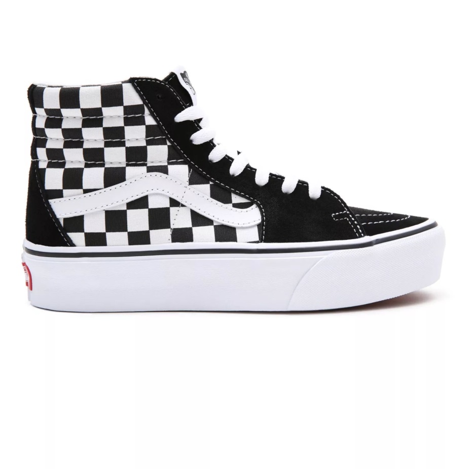 Vans Sk8-hi Platform 20 παπούτσια μαύρο-άσπρο