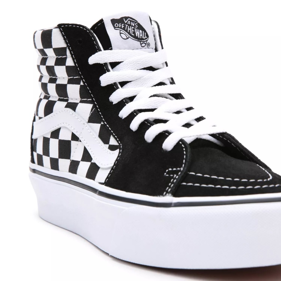 Vans Sk8-hi Platform 20 παπούτσια μαύρο-άσπρο