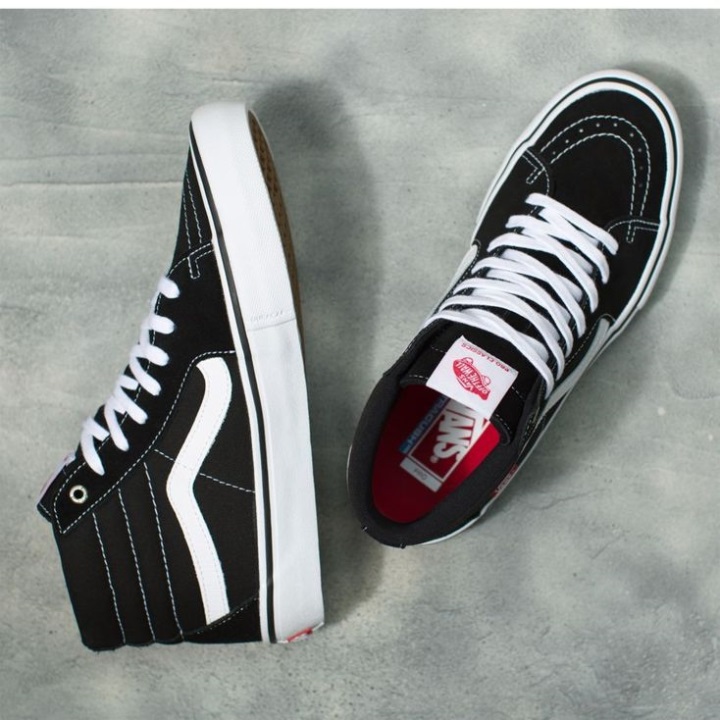 Vans Sk8-hi Pro μαύρο-άσπρο