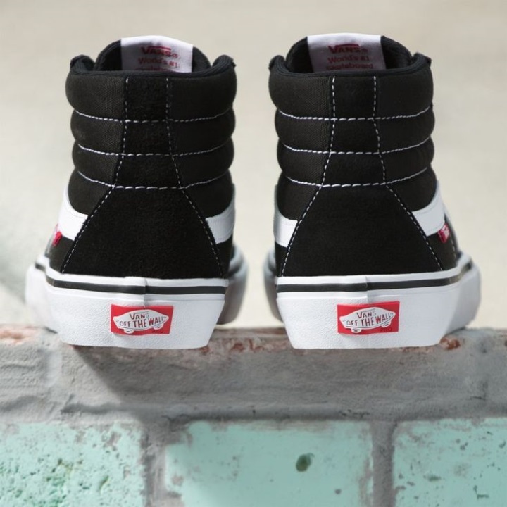 Vans Sk8-hi Pro μαύρο-άσπρο