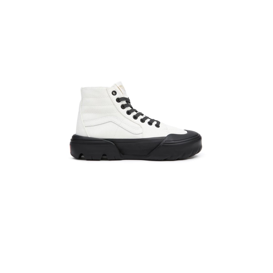 Vans Sk8-hi κωνικά αρθρωτά παπούτσια λευκά