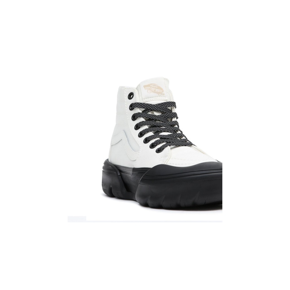 Vans Sk8-hi κωνικά αρθρωτά παπούτσια λευκά